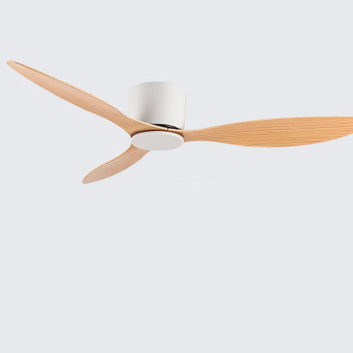 Low Profile Ceiling Fan for Home – 52-Inch, Remote Control, No Light