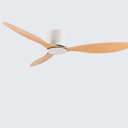 Low Profile Ceiling Fan for Home – 52-Inch, Remote Control, No Light