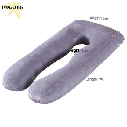 Pregnancy Waist Pillow – 130x70cm Maternity Support Cushion
