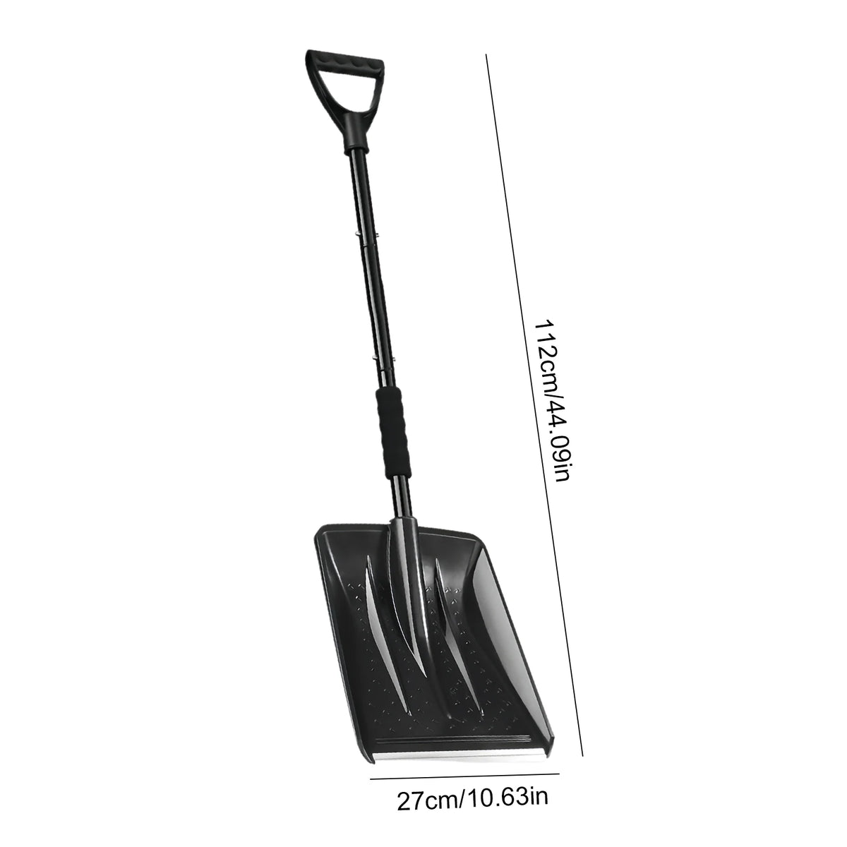 D-Grip Snow Shovel - Adjustable Car Driveway Shovel