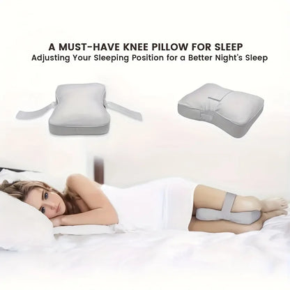 Knee Pillow for Side Sleepers – Ergonomic Leg Support Cushion