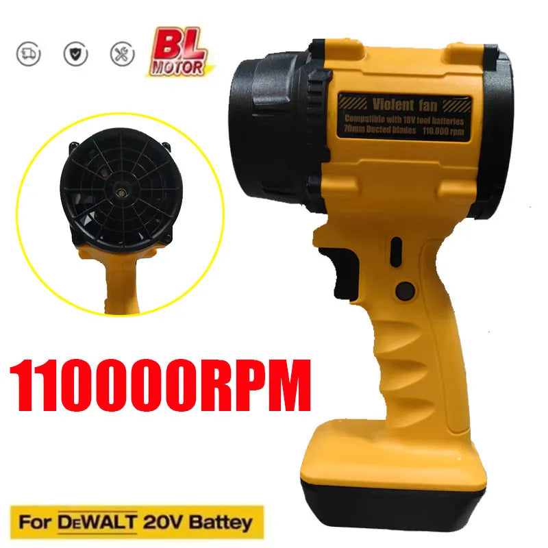 High Power Air Blower - Turbo Jet Fan Leaf Duster