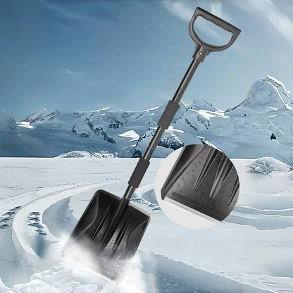 D-Grip Snow Shovel - Adjustable Car Driveway Shovel