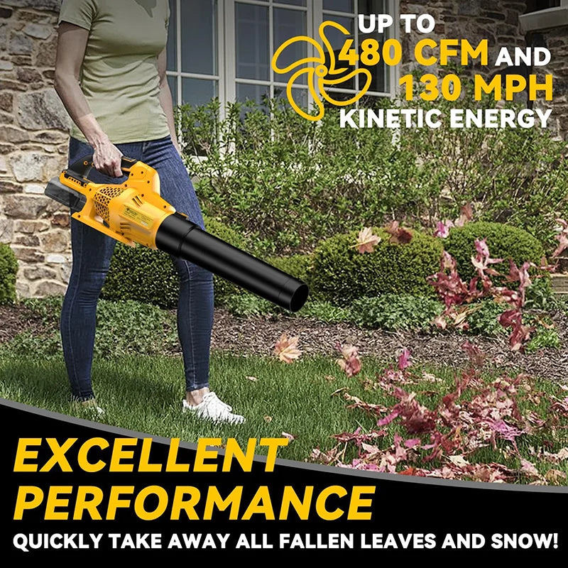 Cordless Leaf Blower - 32000RPM Yard Storm Machine