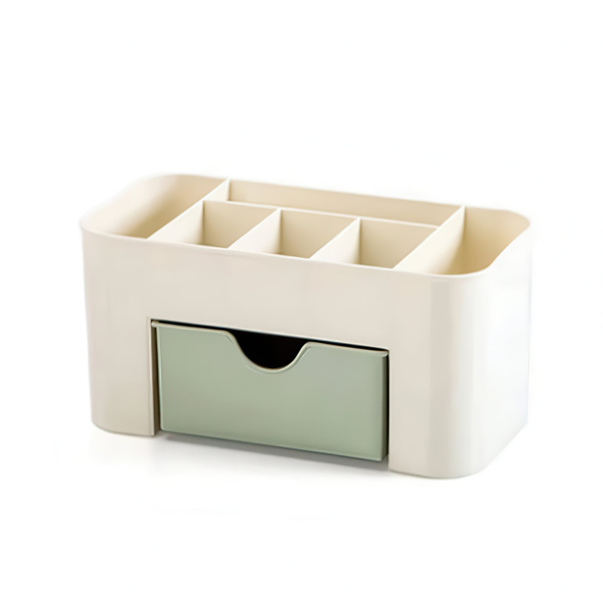 Makeup Organizer with Drawer – Acrylic Brush and Lipstick Holder