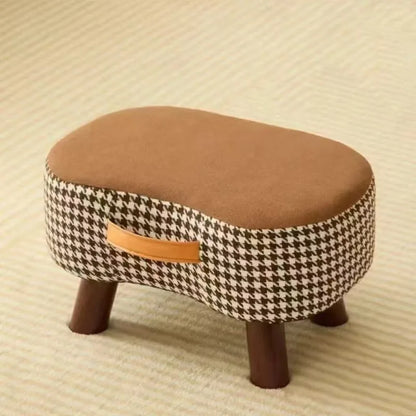 Shoe Changing Stool - Small Padded Entryway Seat