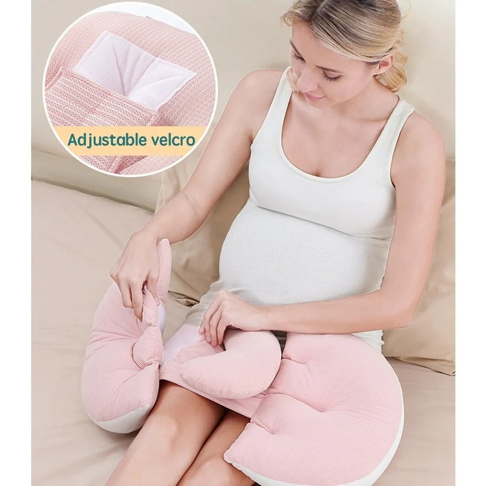 Pregnancy Pillow Set – Waist Support with Free Auxiliary Pillow