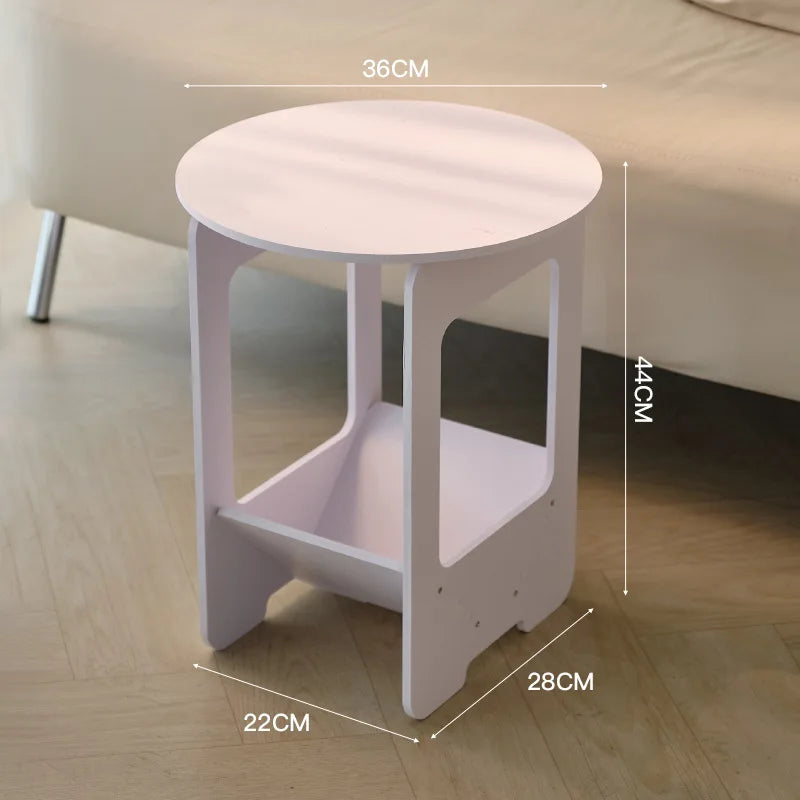 Sofa Side Table – Round Splicing Table for Living Room