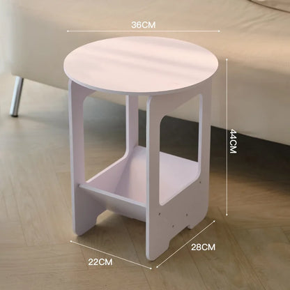 Sofa Side Table – Round Splicing Table for Living Room