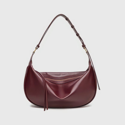 Textured Leather Shoulder and Crossbody Bag for Women