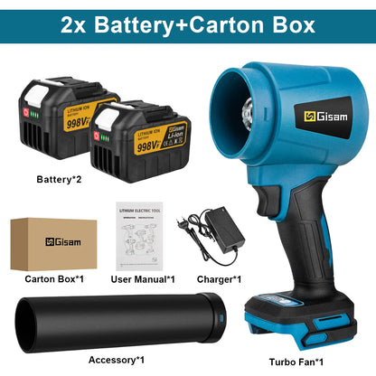 Brushless Leaf Blower - Gisam 300000RPM Turbo Blower
