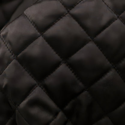 Women's Leather-Effect Blazer Jacket with Stand Collar, All-Season Streetwear
