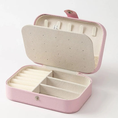Mini Jewelry Box – Velvet Lined Travel Case for Rings & Earrings