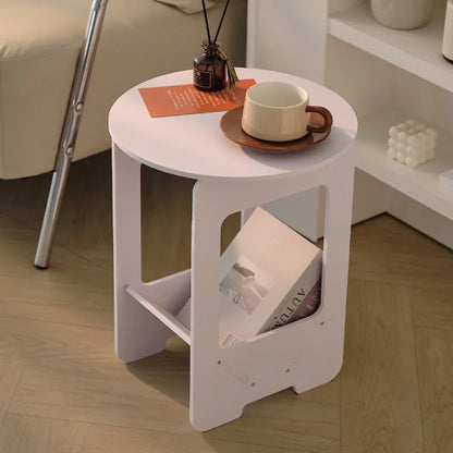 Sofa Side Table – Round Splicing Table for Living Room