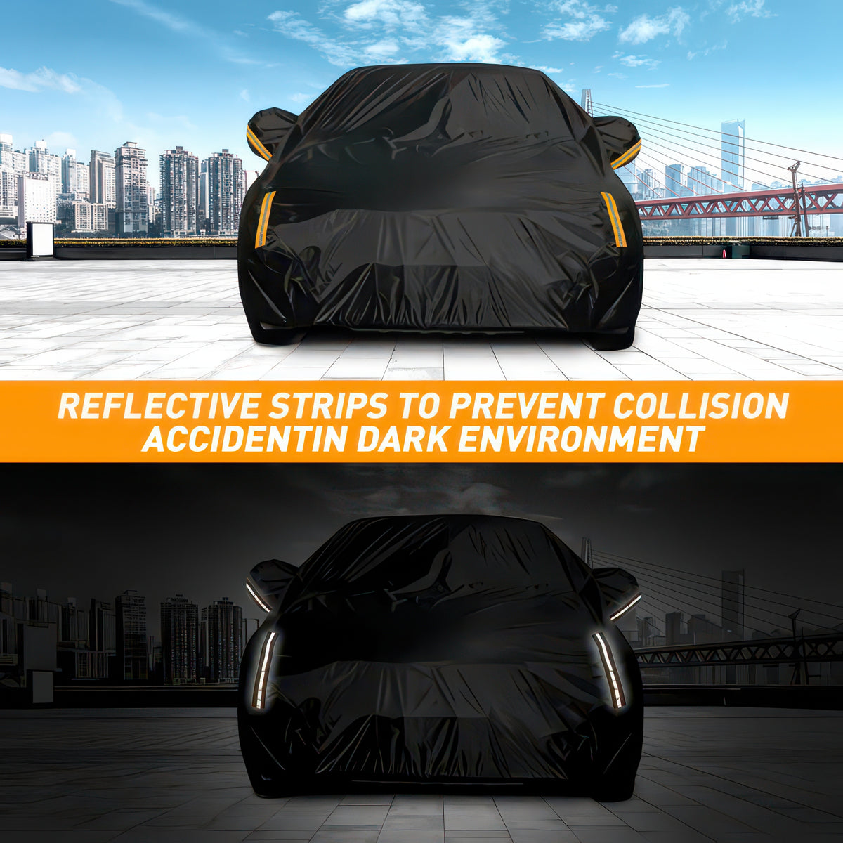 Neverland Full Car Cover for Sedan, Waterproof and All-Weather Protection