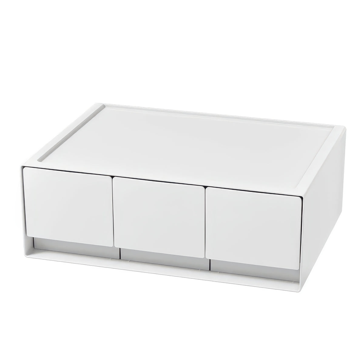 Desktop Multi-Layer Stackable Cosmetic Organizer Drawer Jewelry Box for Office