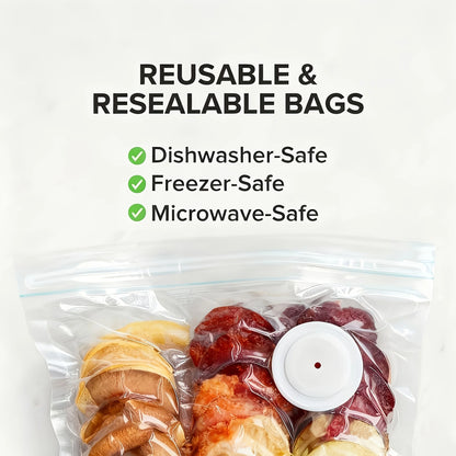 Portable Vacuum Sealer - Cordless Food Storage Machine