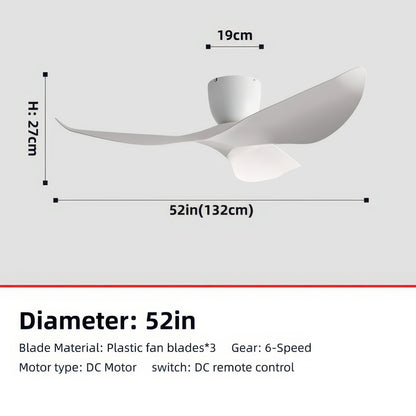 FUMANJIA 60-Inch Vintage Industrial Ceiling Fan for Home with Remote