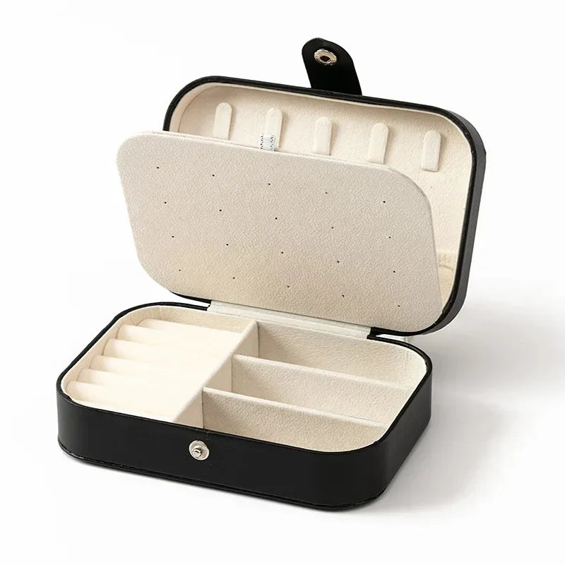 Mini Jewelry Box – Velvet Lined Travel Case for Rings & Earrings
