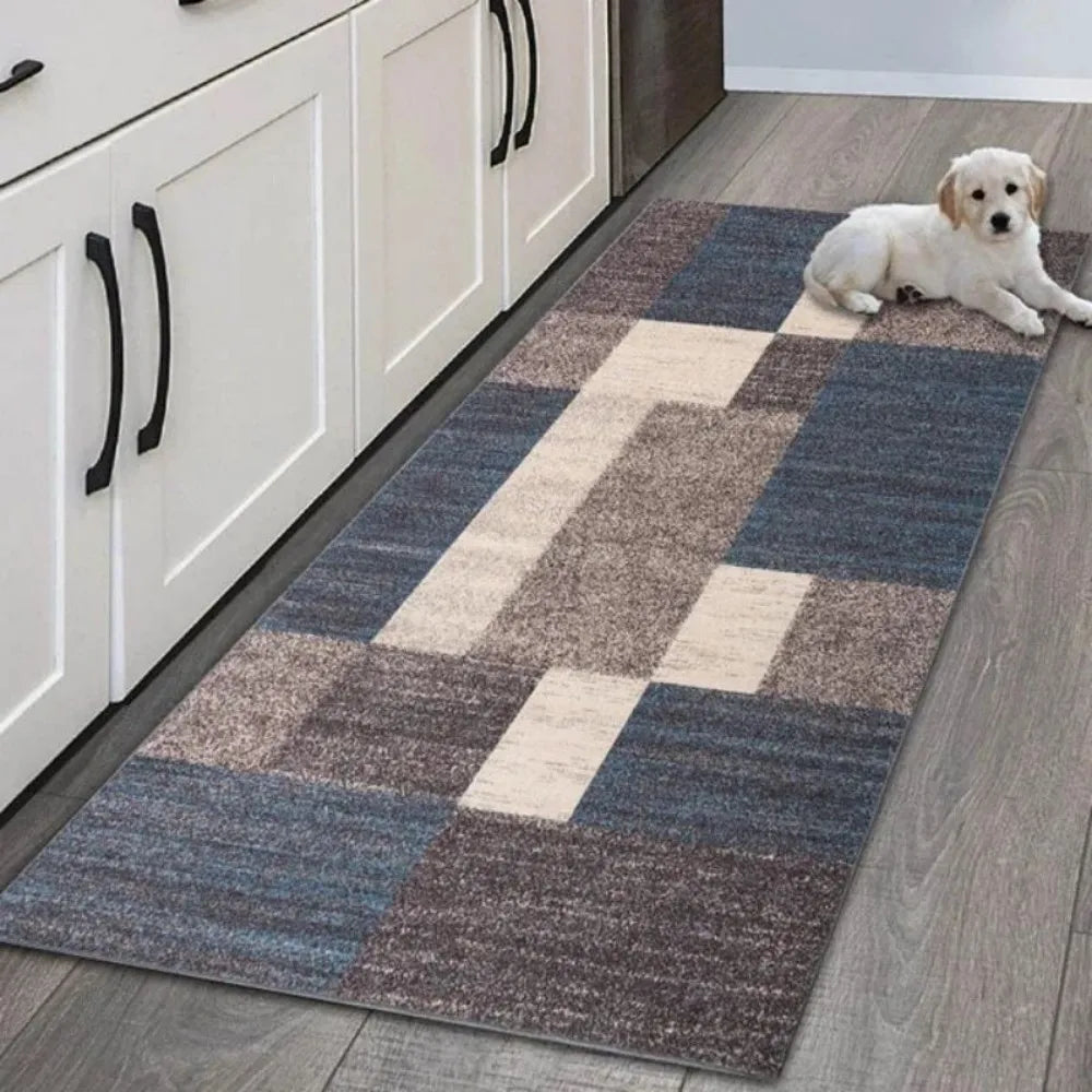 Kitchen Runner Mat - Modern Non-Slip Long Rug