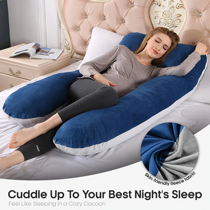 U Shape Body Pillow – Ergonomic Neck and Back Support Cushion