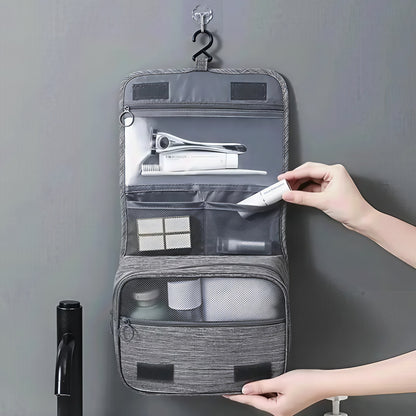 Men's Toiletry Bag – Waterproof Hanging Travel Wash Pouch