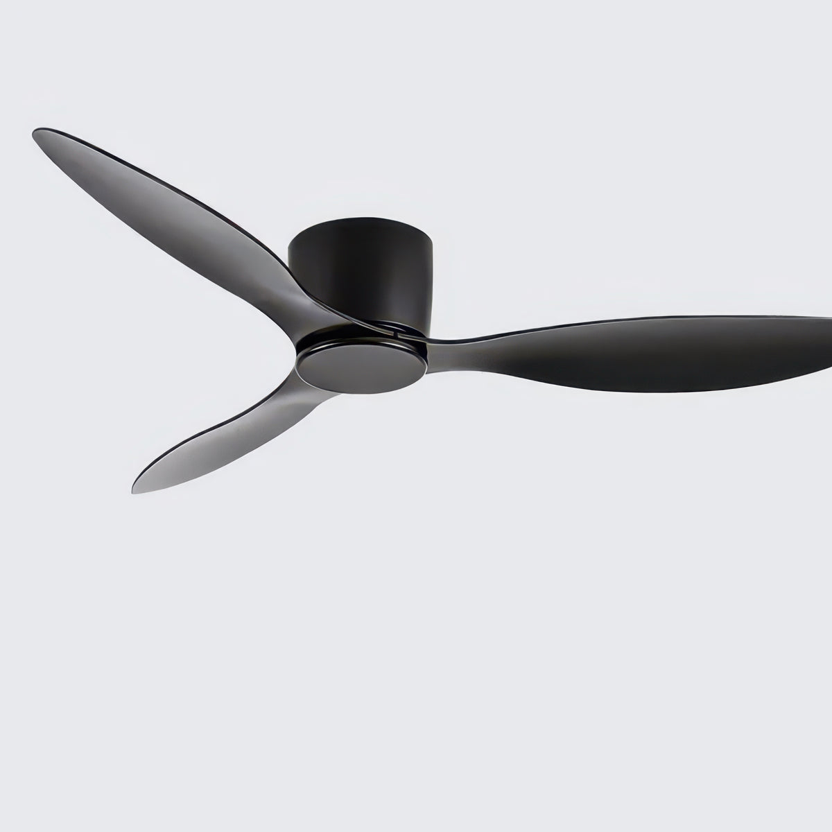 Low Profile Ceiling Fan for Home – 52-Inch, Remote Control, No Light