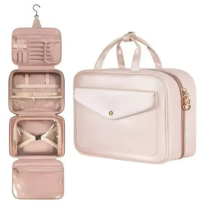 Travel Toiletry Organizer – Hanging Bathroom Storage Case