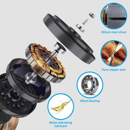FUMANJIA 52-Inch BLDC Ceiling Fan for Home – Quiet, Remote Control