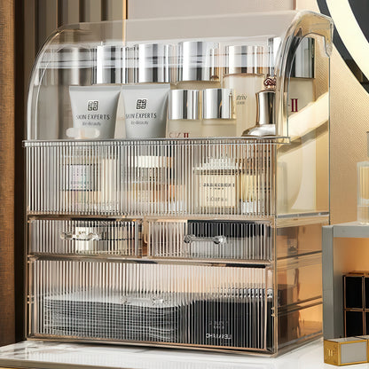 Clear Acrylic Drawer Organizer – Large Makeup & Perfume Storage