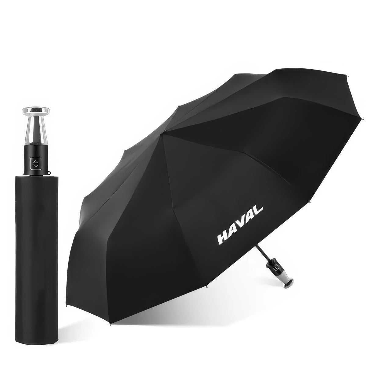 Windproof Folding Car Umbrella with UV and Rain Protection
