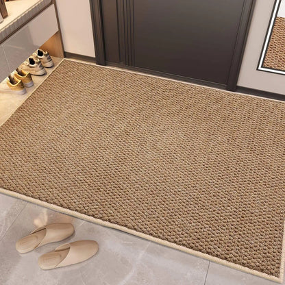 Front Door Mat - Washable Non-Slip Entryway Rug