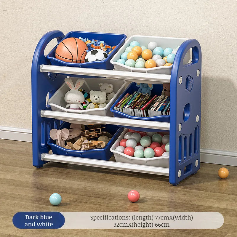Toy Storage Cabinet - Kids Sorting Organizer Cabinet