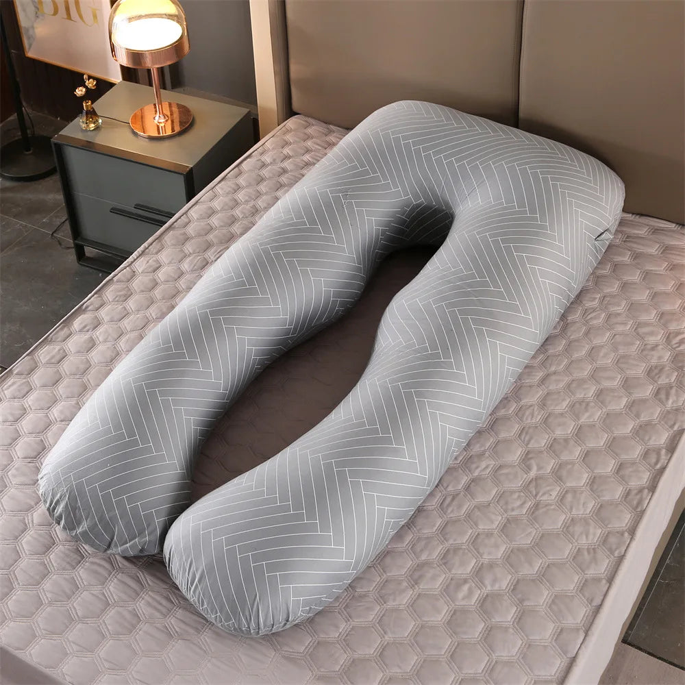 Pregnancy Waist Pillow – 130x70cm Maternity Support Cushion