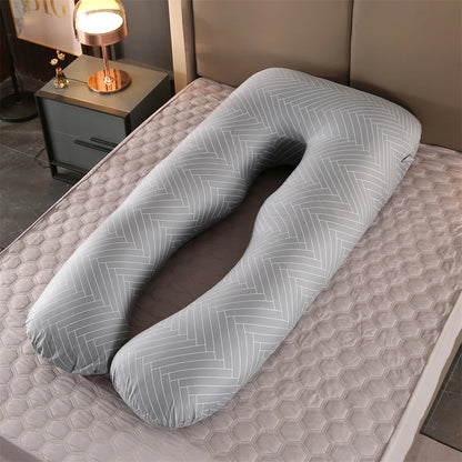 Pregnancy Waist Pillow – 130x70cm Maternity Support Cushion