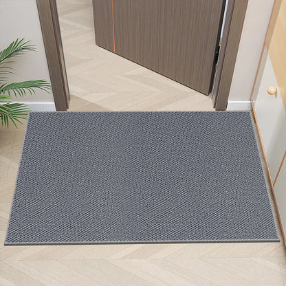 Welcome Door Mat - Non-Slip Washable Entry Rug