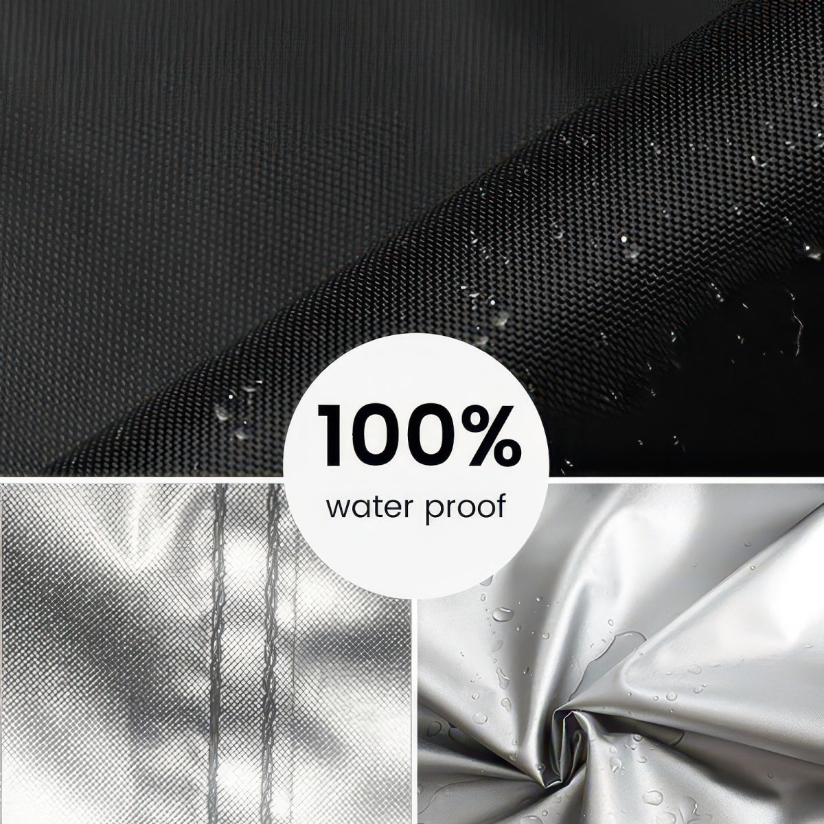 210D Oxford BBQ Grill Cover, Waterproof and UV-Resistant