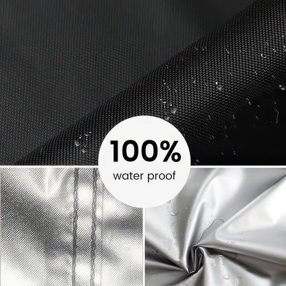 210D Oxford BBQ Grill Cover, Waterproof and UV-Resistant