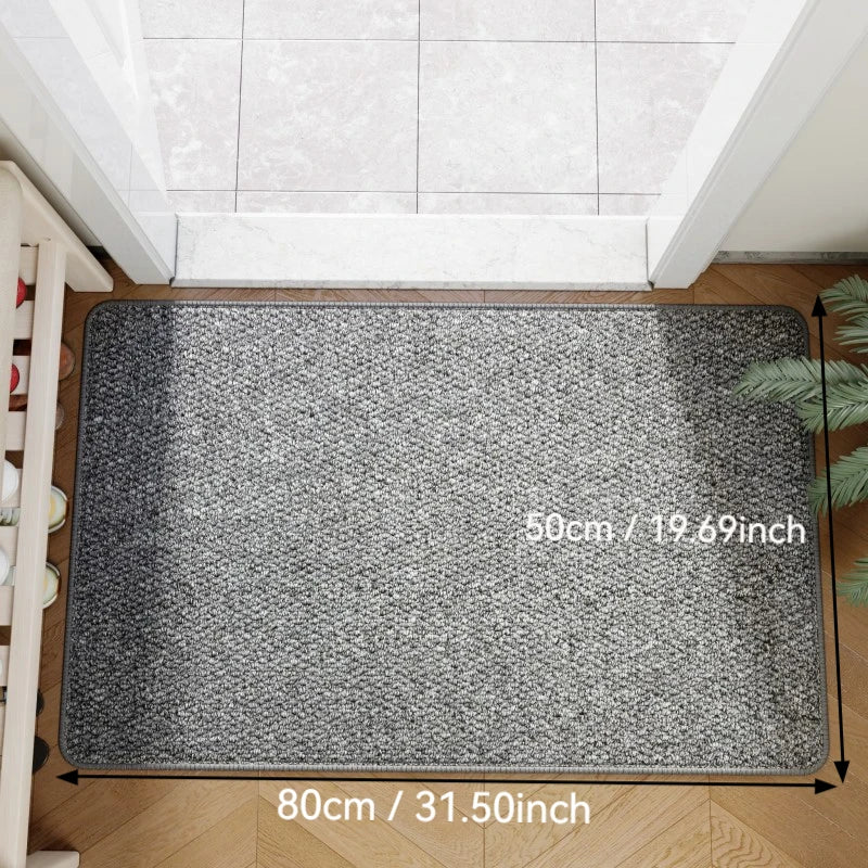 Faux Jute Doormat - Durable Outdoor Entry Rug