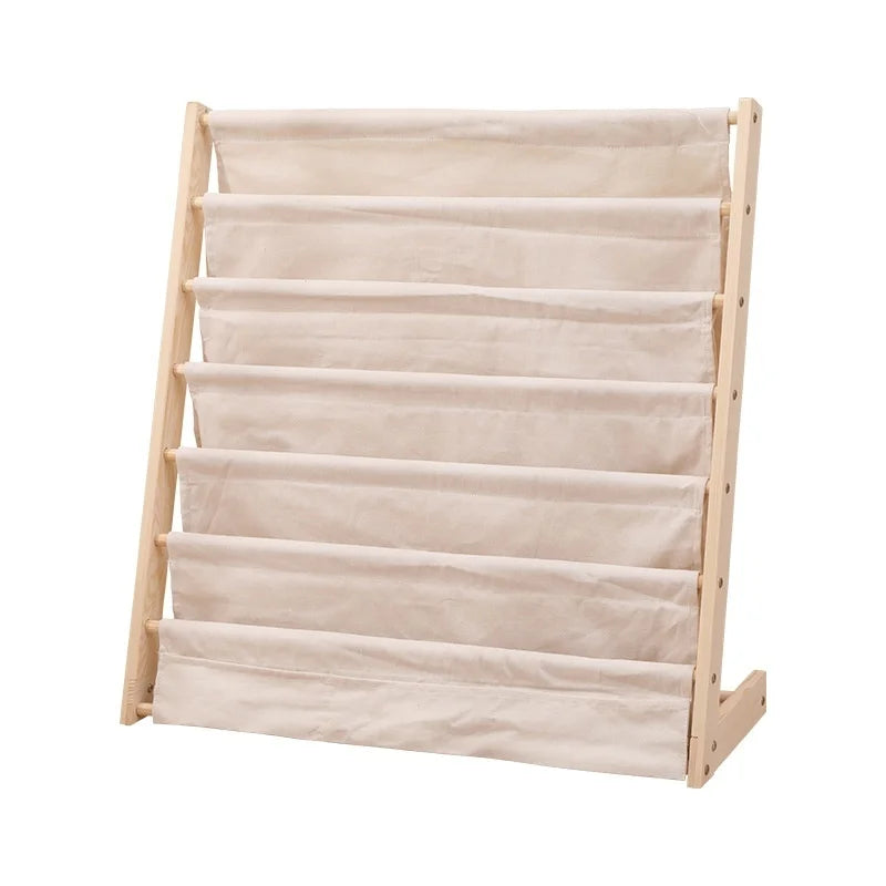 Floor To Ceiling Bookshelf - Solid Wood Book Storage