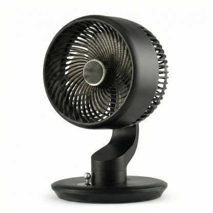 Rechargeable Desk Fan with 120° Oscillation and 90° Tilt