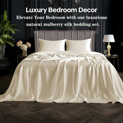 Silk Bedding Set – Mulberry Silk Luxury Duvet Cover