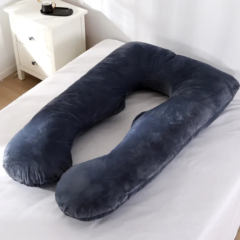 Pregnancy Support Pillow – 120x70cm Soft Maternity Cushion