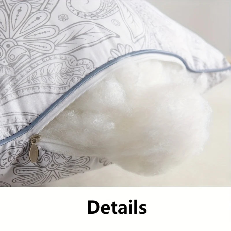 Sleeping Pillow Set – 2PC Brushed Texture Patterned Pillows