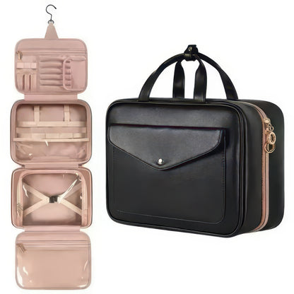 Travel Toiletry Organizer – Hanging Bathroom Storage Case