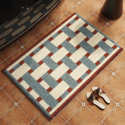 Retro Bathroom Mat - Ancient Style Non-Slip Rug