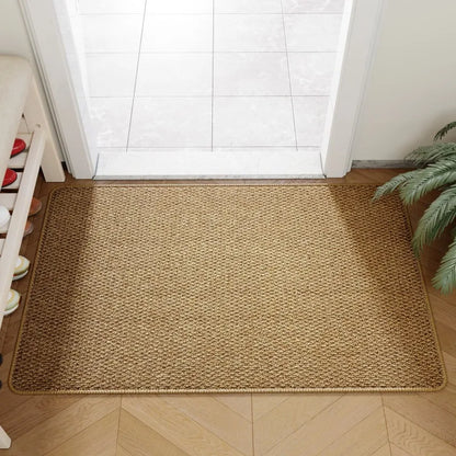 Faux Jute Doormat - Durable Outdoor Entry Rug