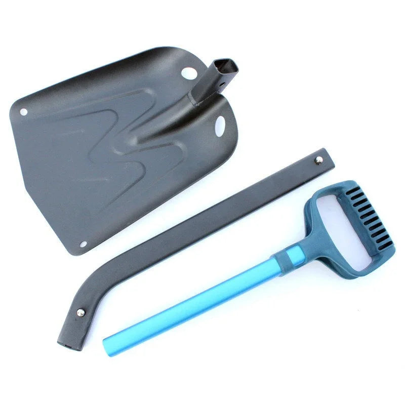 Telescopic Snow Shovel - Portable Aluminum Deicer