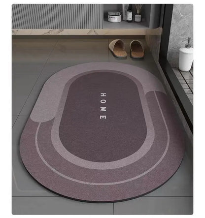 Diatomite Bath Mat - Quick-Dry Anti-Slip Foot Mat