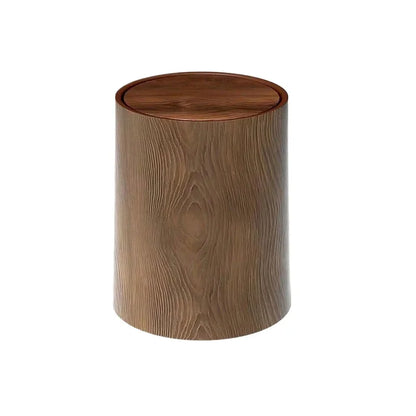 Plastic Wastebasket – Retro High-Capacity Waterproof Trash Can